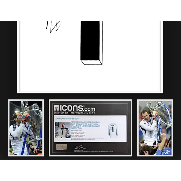 Three For Czech National Team Jersey Exquisite Mounting, Outer Frame Approx. 65x85cm Unisex-2
