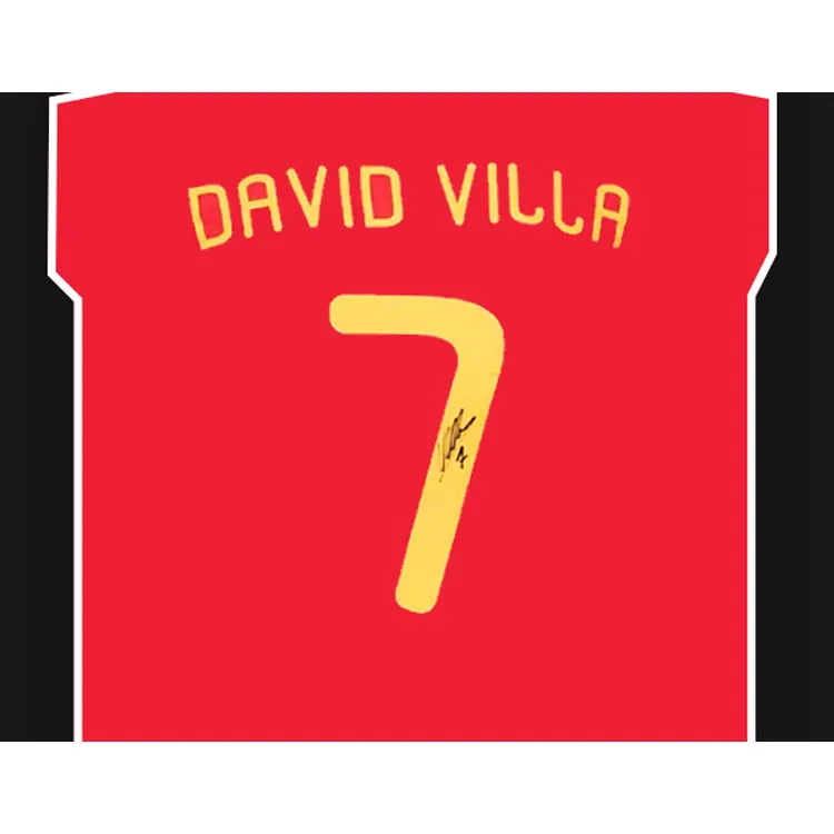 Three For Spanish National Team Jersey Exquisite Mounting, Outer Frame Approx. 65x85cm Unisex-1