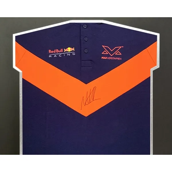Three For F1 Driver Max Verstappen Autographed Short-Sleeved Racing Suit With Certificate And Framed Gift Box Set-2