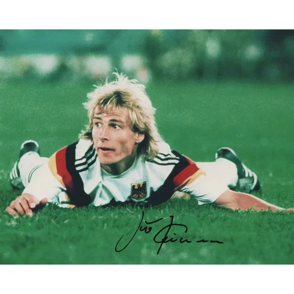 Three For Clintman, German National Team, Gold Bomber, Autographed Photo, Includes Certificate Framed-1