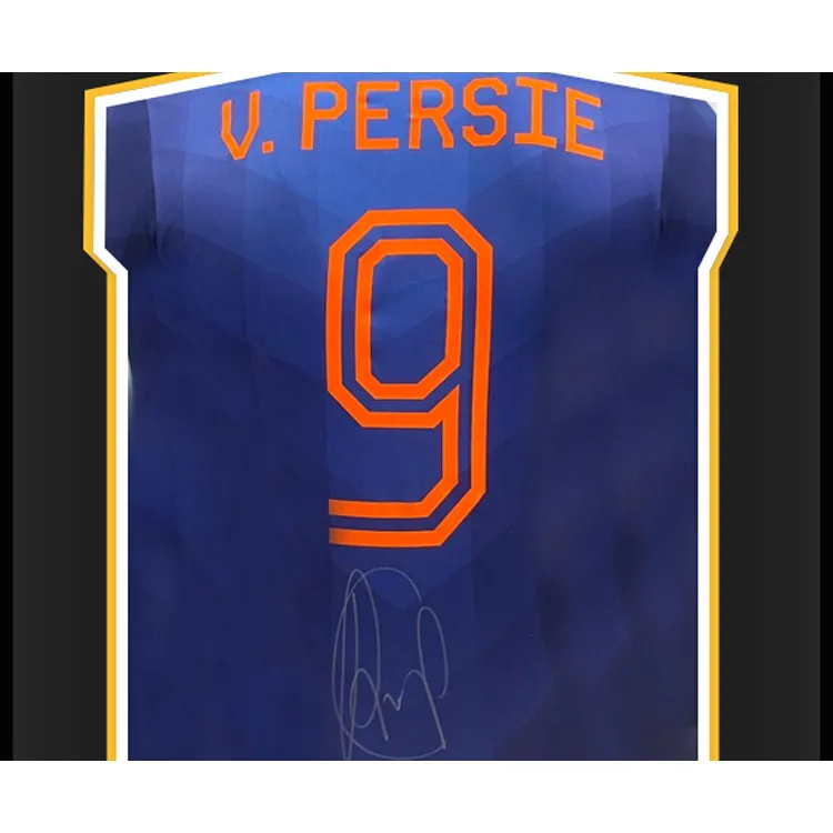 Three For Dutch National Team Soccer Memorabilia & Collectible Exquisite Mounting, Outer Frame Approx. 65x85cm-1