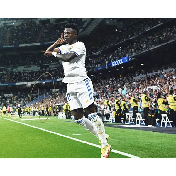 Three For Vinicius Or Vinicius Junior Real Madrid Player Signed Photo With SA Certificate Collection-2