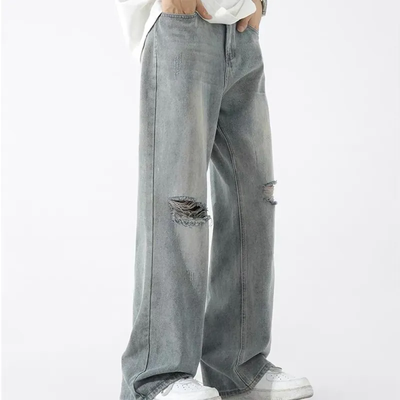 NOOING Jeans Unisex Blue-2