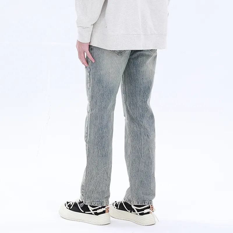 NOOING Jeans Unisex Yellow Mud-5