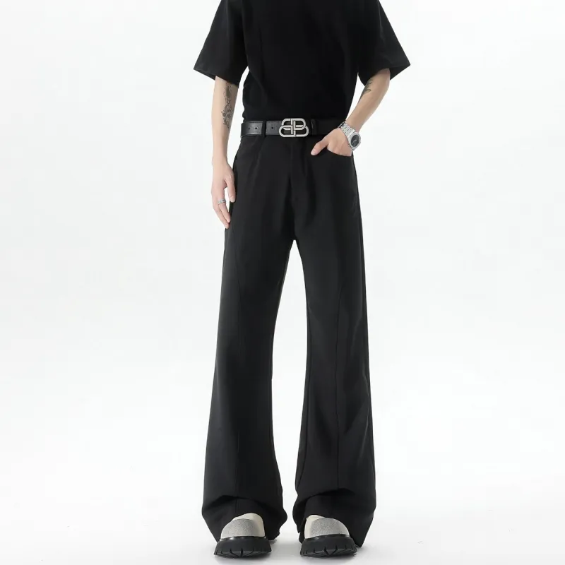 NOOING Suit Trousers Unisex Black-2