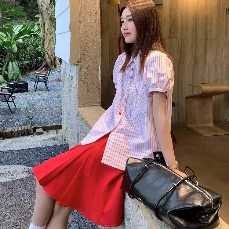 NOOING Shirt Matching Set Women's-3