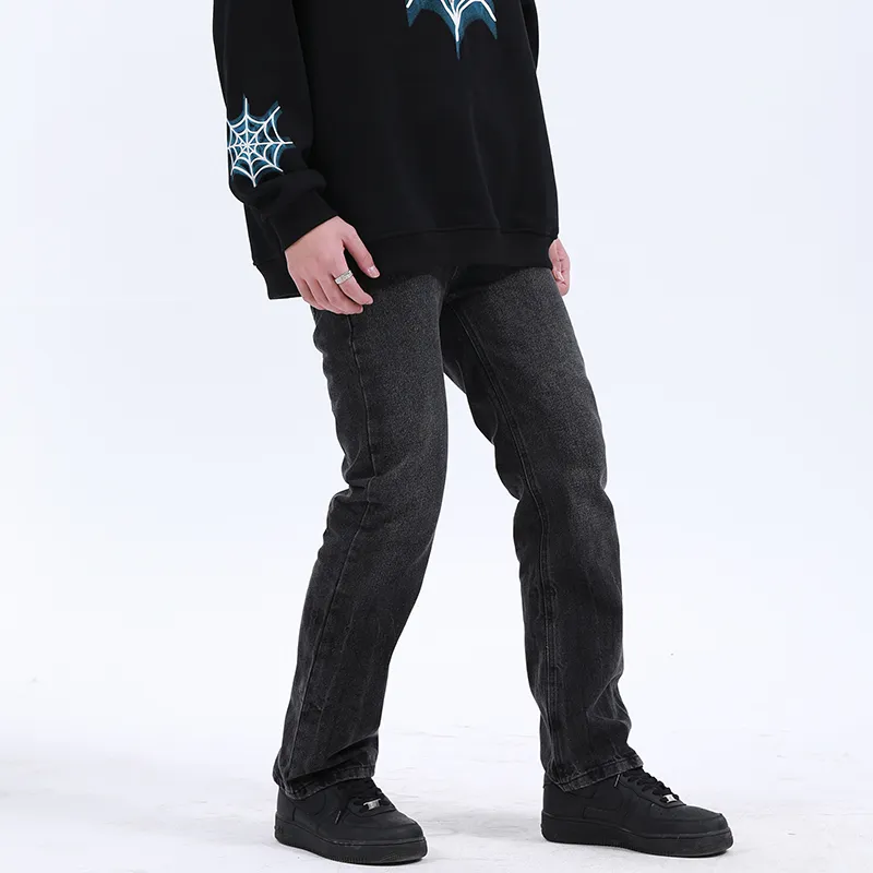 NOOING Jeans Unisex Black-6