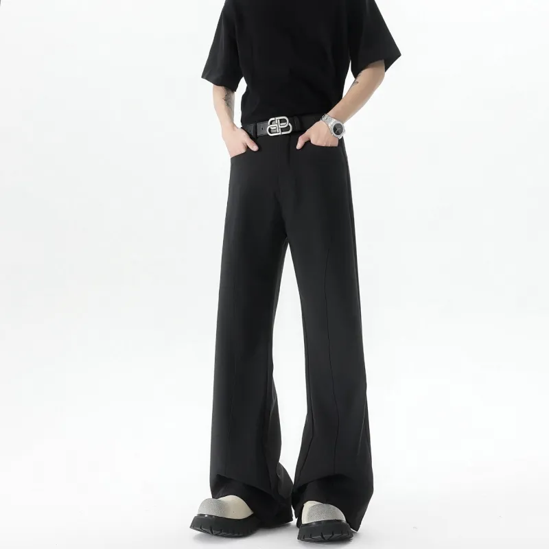 NOOING Suit Trousers Unisex Black-3