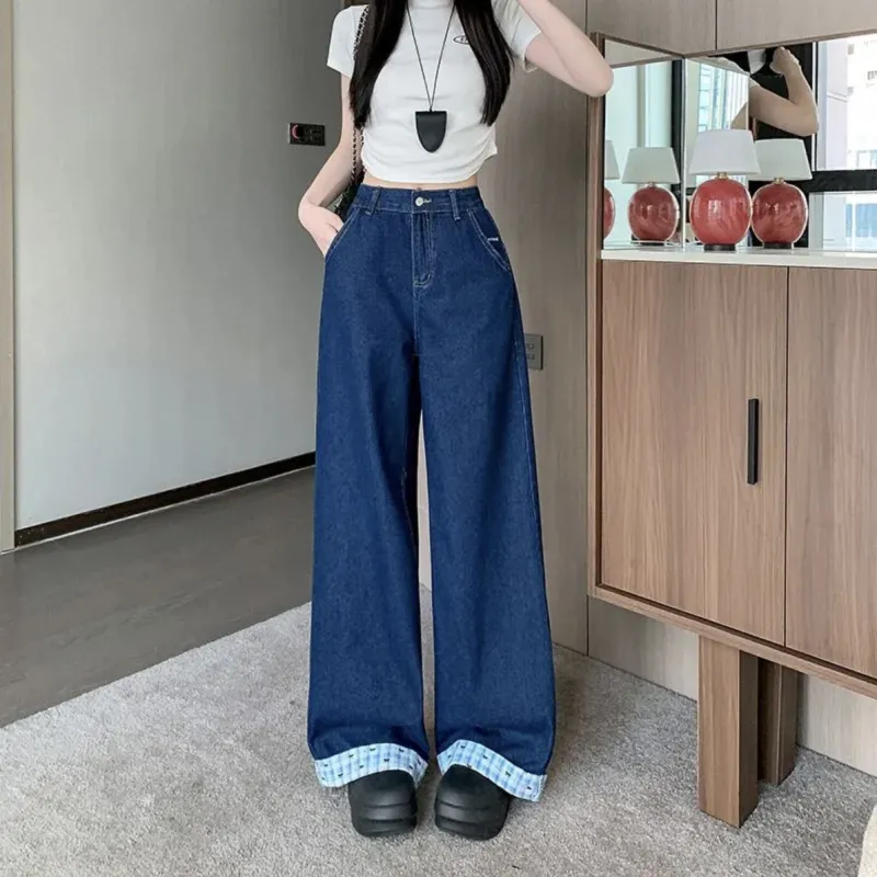 NOOING Jeans Unisex Blue-3