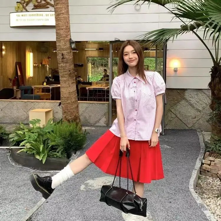 NOOING Shirt Matching Set Women's-5