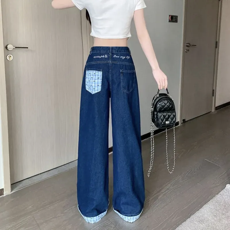NOOING Jeans Unisex Blue-5