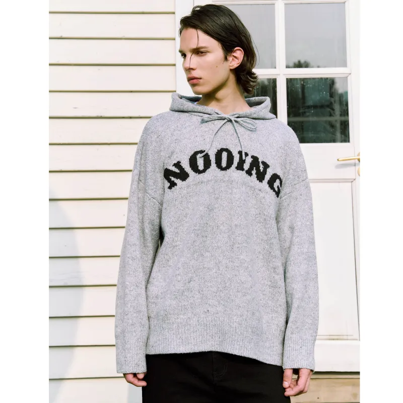 NOOING Knitwear Unisex Gray-4