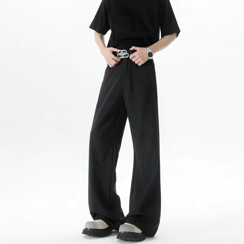 NOOING Suit Trousers Unisex Black-4