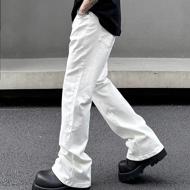 NOOING Jeans Unisex White-5