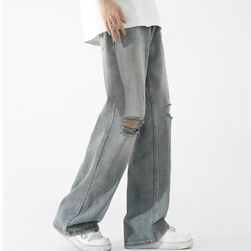 NOOING Jeans Unisex Blue-3