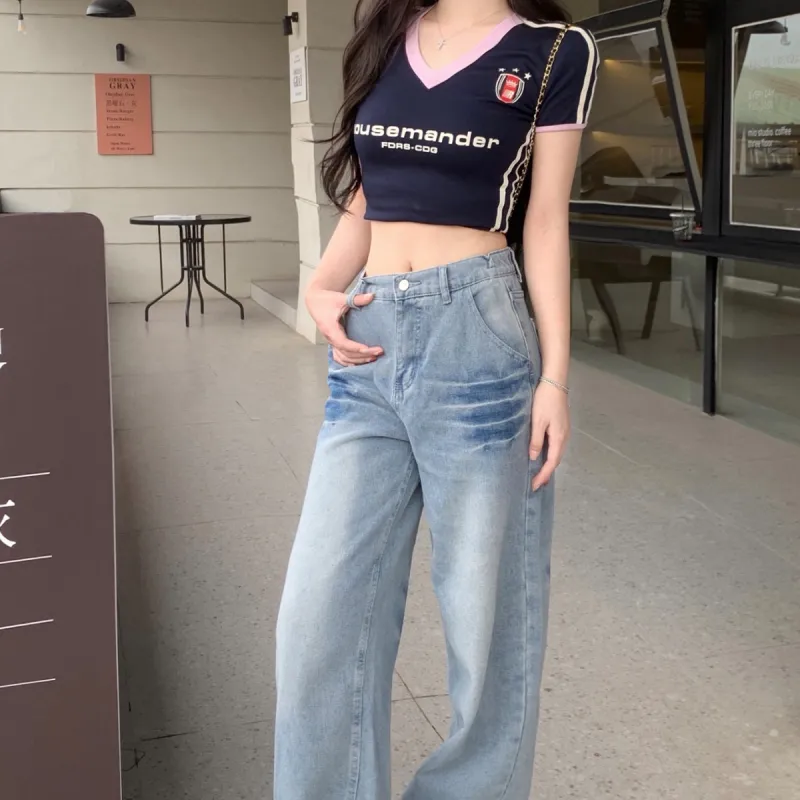 NOOING Jeans Unisex Blue-2