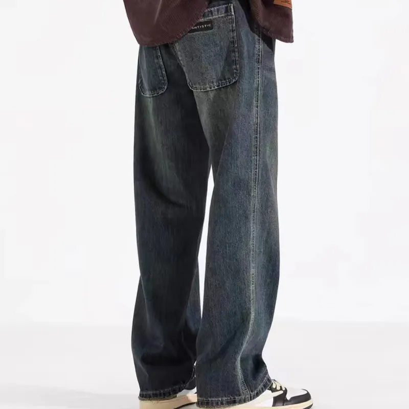 NOOING Jeans Unisex Blue-4