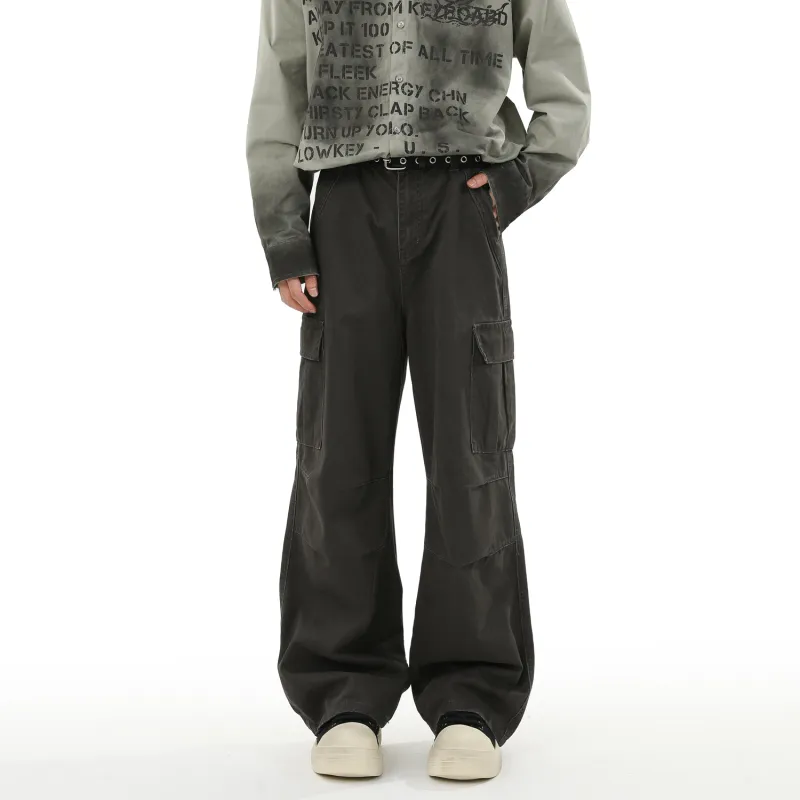 PAINT STAIN Casual Pants Unisex-5