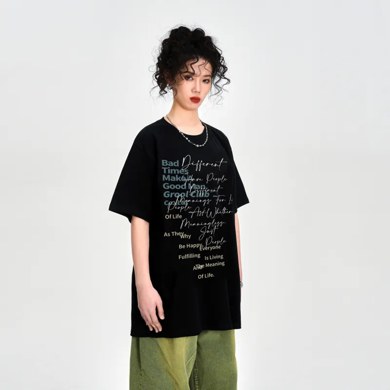 GROOL T-Shirts Unisex Black-4