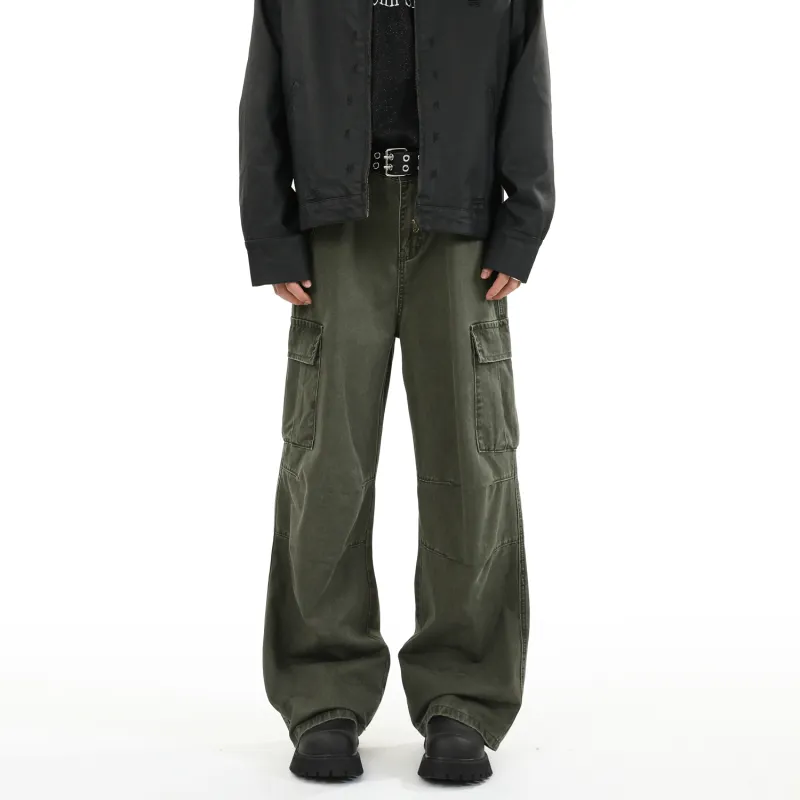 PAINT STAIN Casual Pants Unisex-14