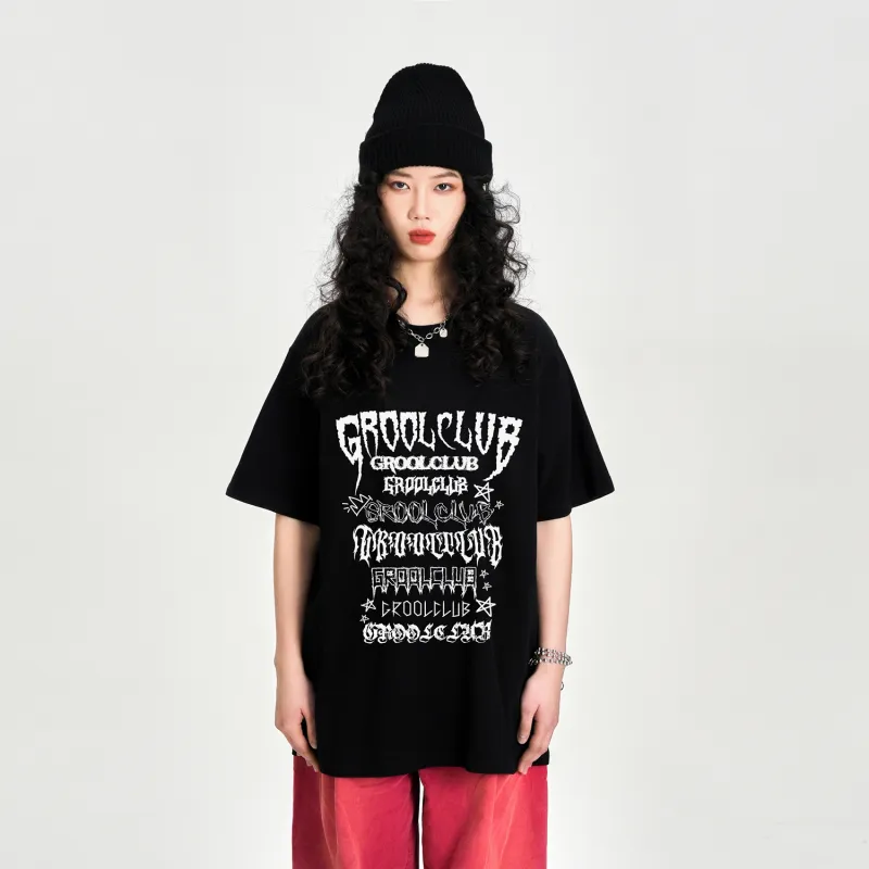 GROOL T-Shirts Unisex Black-2