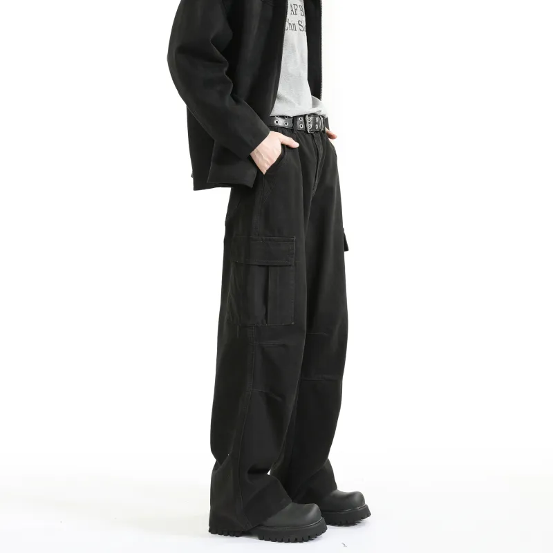 PAINT STAIN Casual Pants Unisex-23