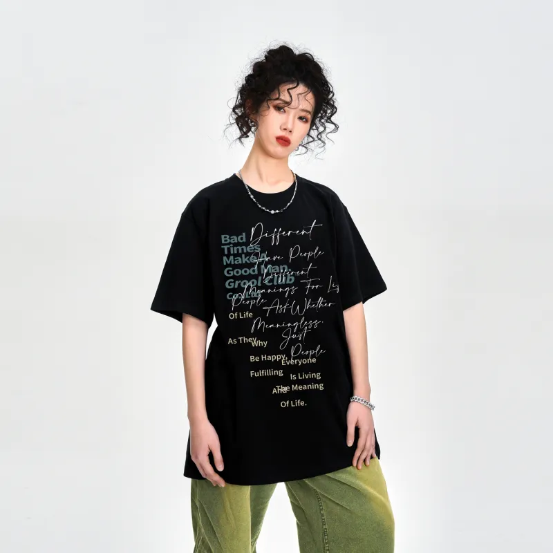 GROOL T-Shirts Unisex Black-5