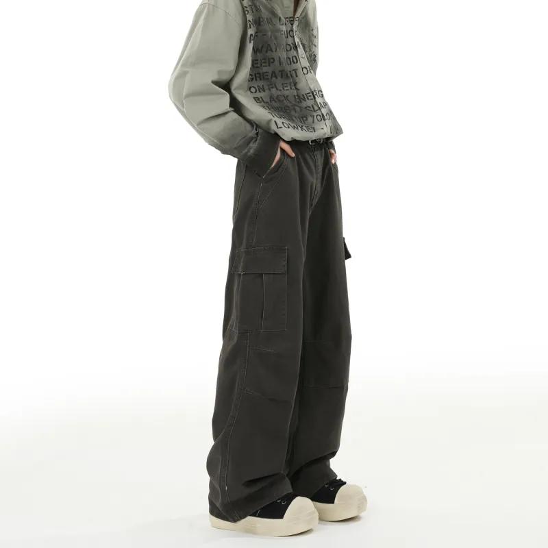 PAINT STAIN Casual Pants Unisex-6