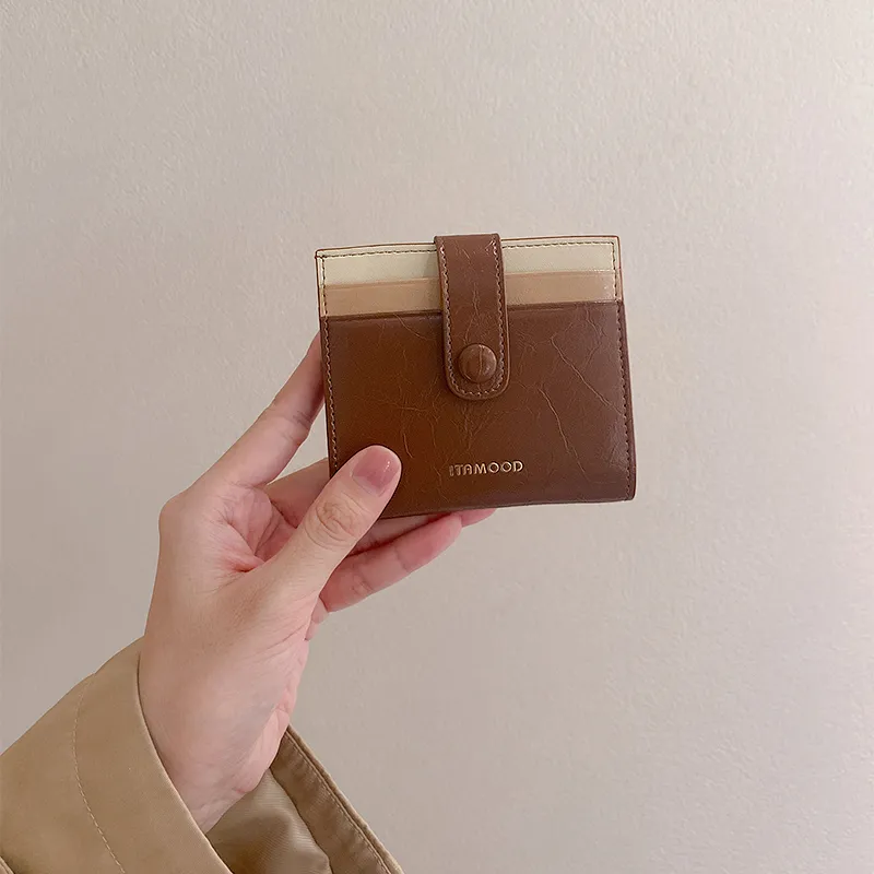 Miao Di Wallets Latte Layered Snow-4