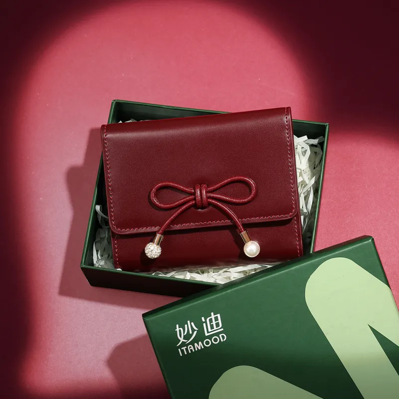 Miao Di Wallets Ancora Red-2