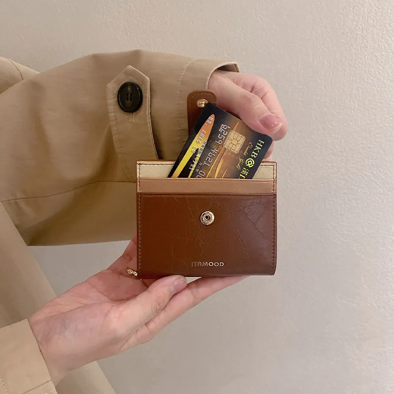 Miao Di Wallets Latte Layered Snow-5