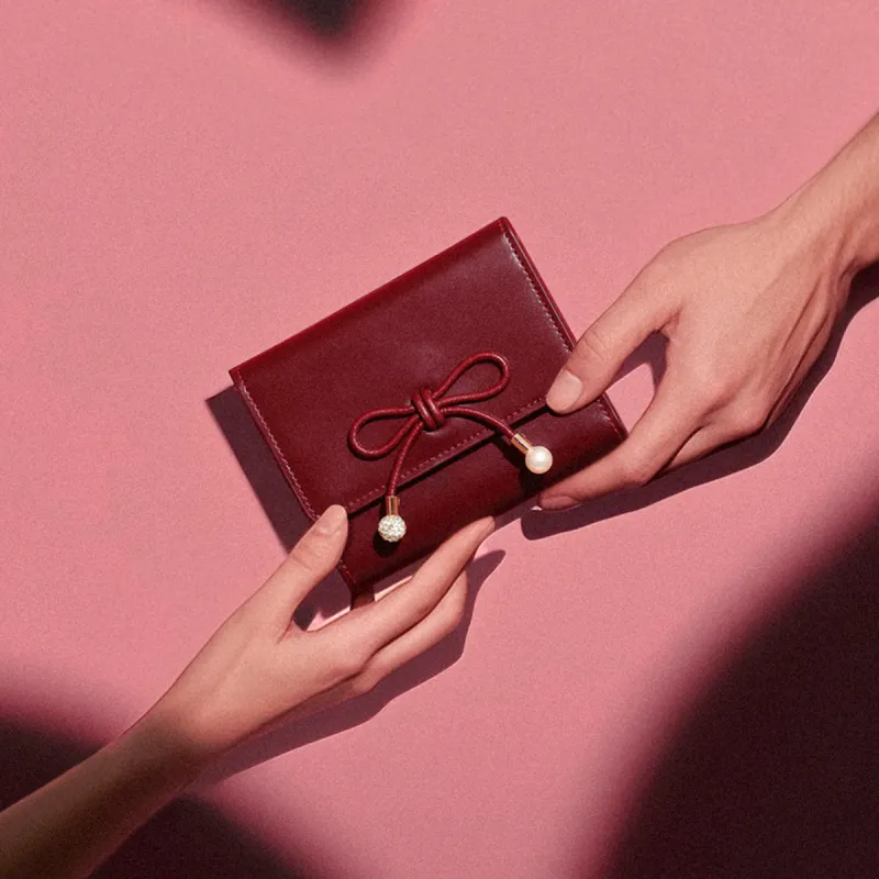 Miao Di Wallets Ancora Red-1