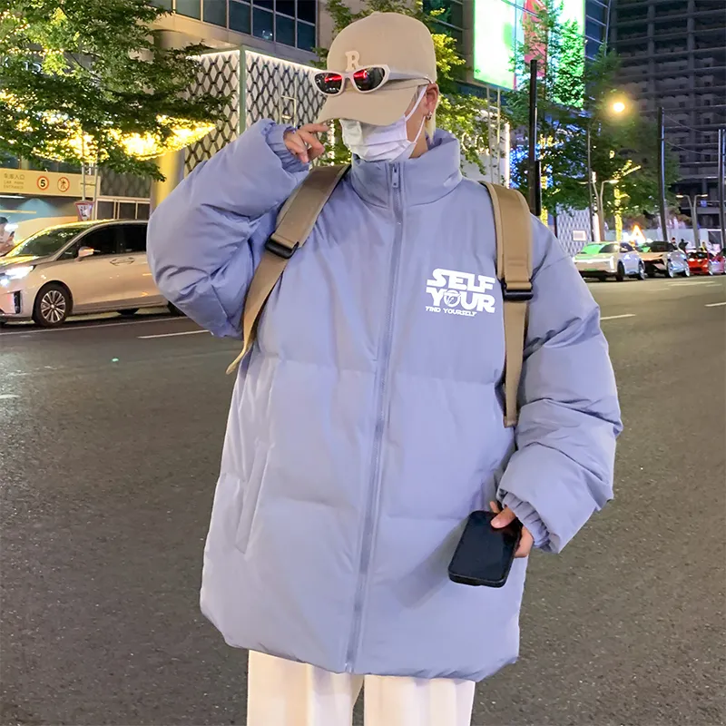 Find Yourself Puffer Jacket Unisex-24