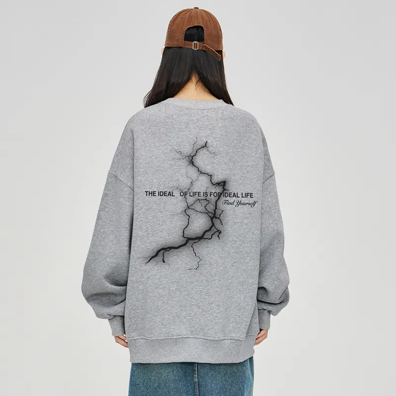 Find Yourself Sweatshirt Unisex White-16