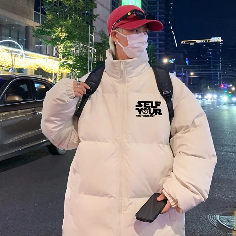 Find Yourself Puffer Jacket Unisex-5