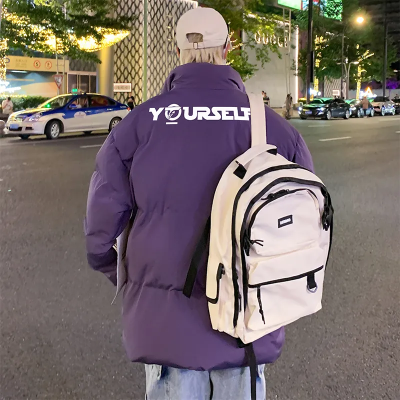 Find Yourself Puffer Jacket Unisex-17