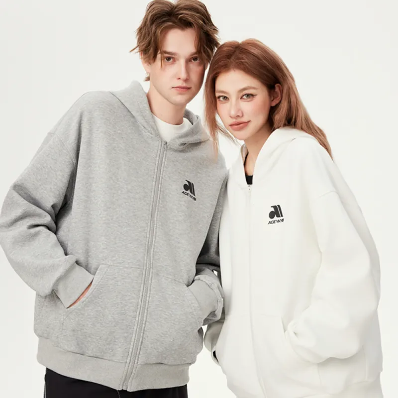 YK&YB Sweatshirt Cardigan Coat Unisex-18