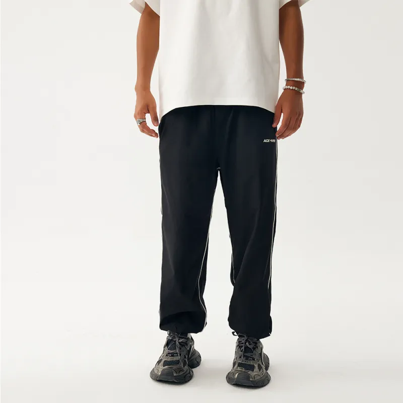 YK&YB Sports Pants Unisex Black-2