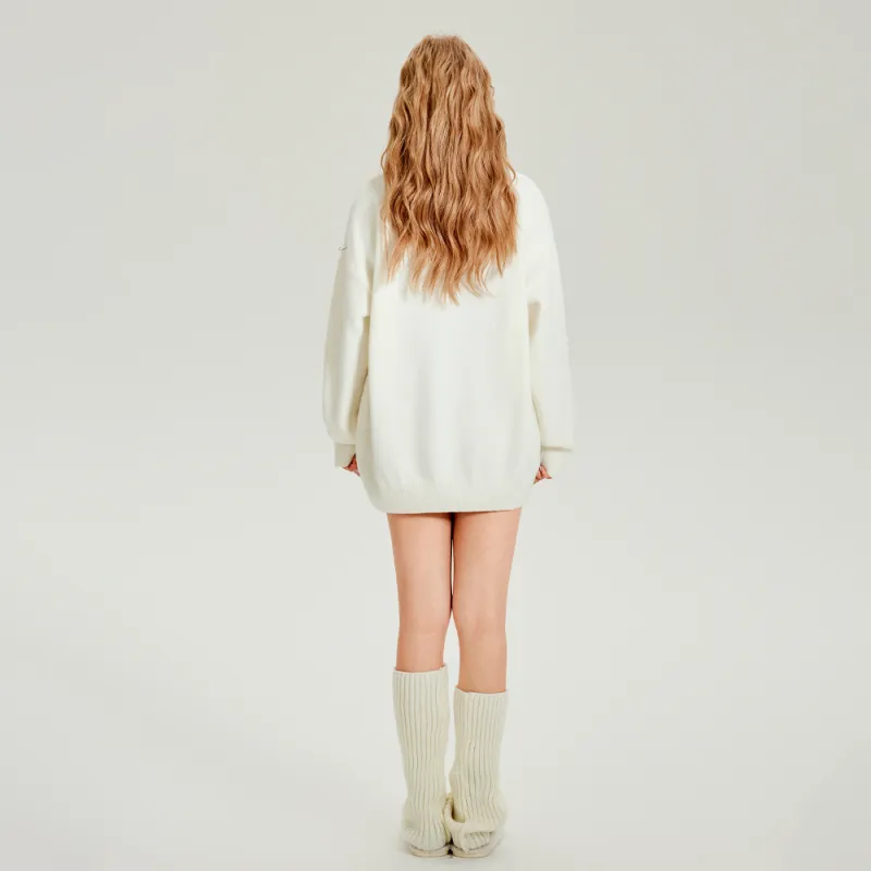 YK&YB Knitwear Unisex White-4