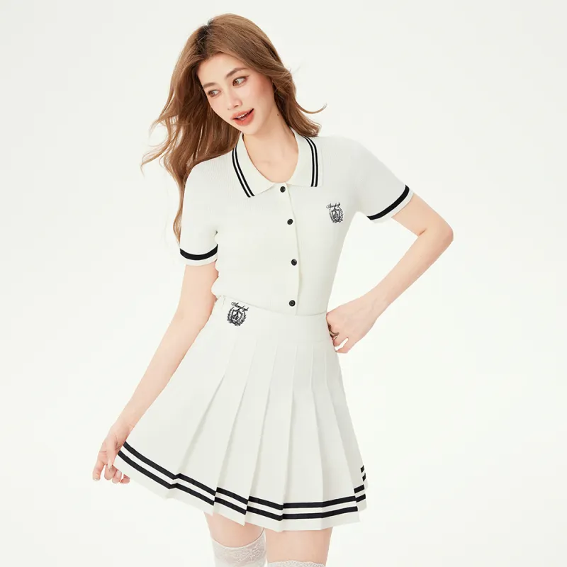 YK&YB Two Piece Skirt Sets Women's-11