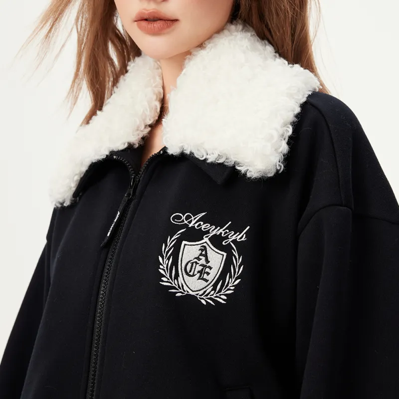YK&YB Jackets Coats Unisex Black-2