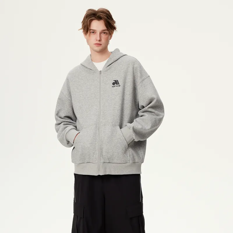 YK&YB Sweatshirt Cardigan Coat Unisex-16