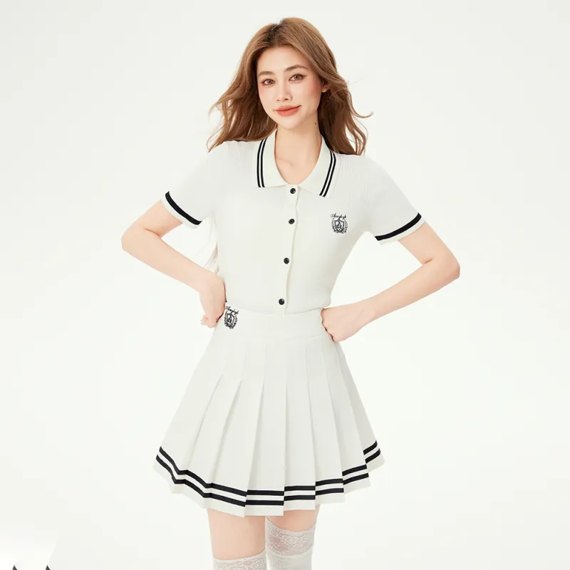 YK&YB Two Piece Skirt Sets Women's-12