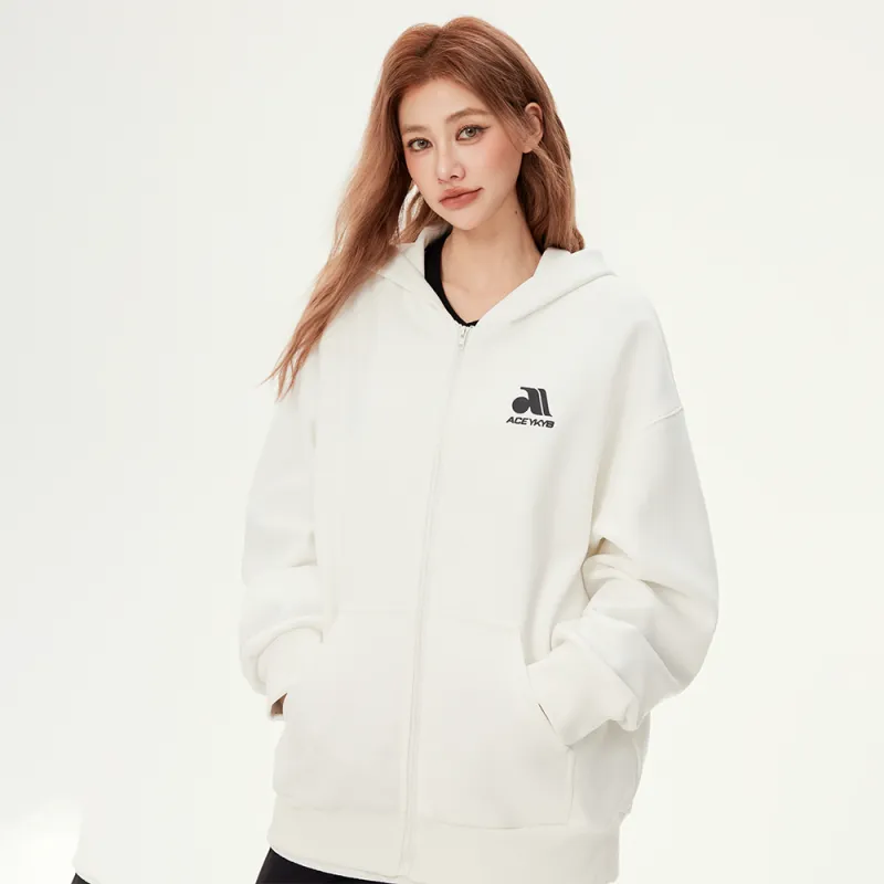 YK&YB Sweatshirt Cardigan Coat Unisex-10