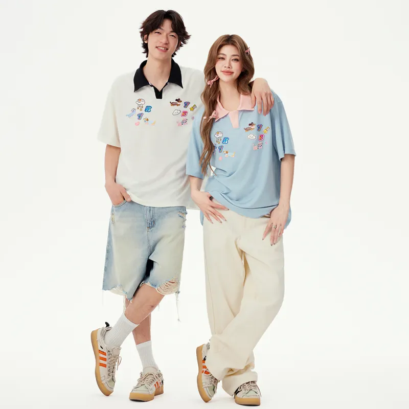 YK&YB Polo Shirts Unisex-12
