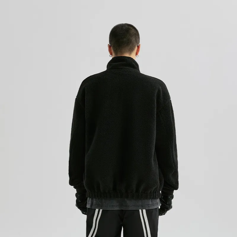 YK&YB Velvet Jackets Unisex Black-5