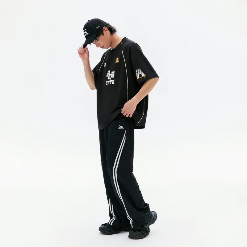 YK&YB Knitted Sweatpants Unisex Black-9