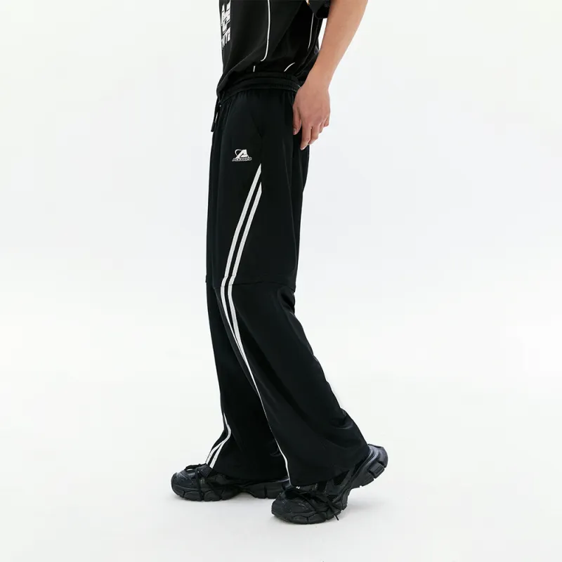 YK&YB Knitted Sweatpants Unisex Black-3