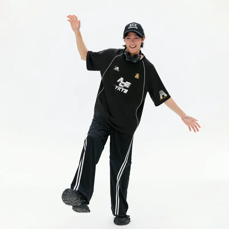 YK&YB Knitted Sweatpants Unisex Black-10