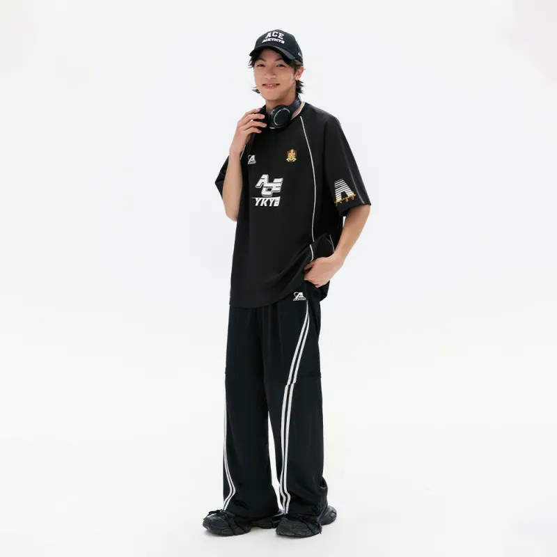 YK&YB Knitted Sweatpants Unisex Black-8